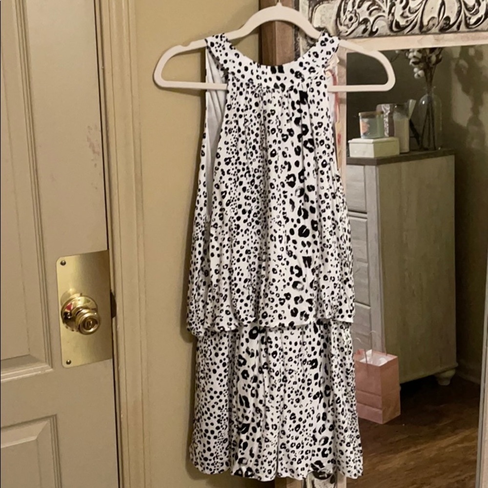 Leopard romper!